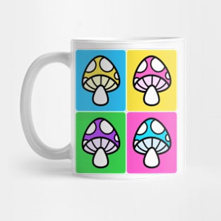 Small Mushroom - Pop Art Mug